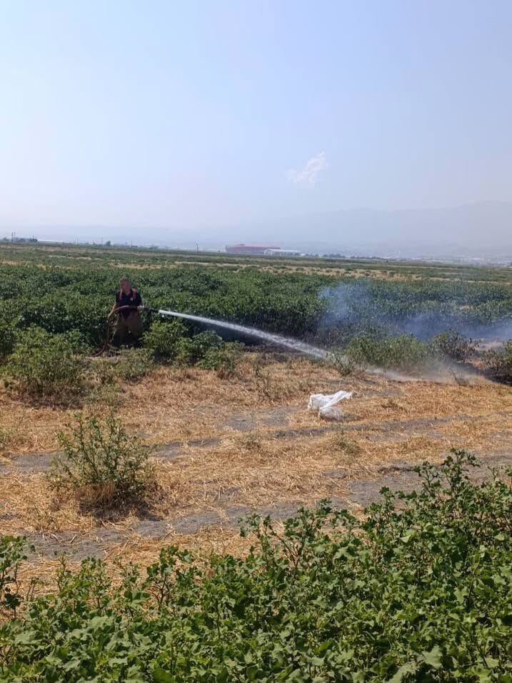 Antakya ve Arsuz’da yangınlara hızlı müdahale