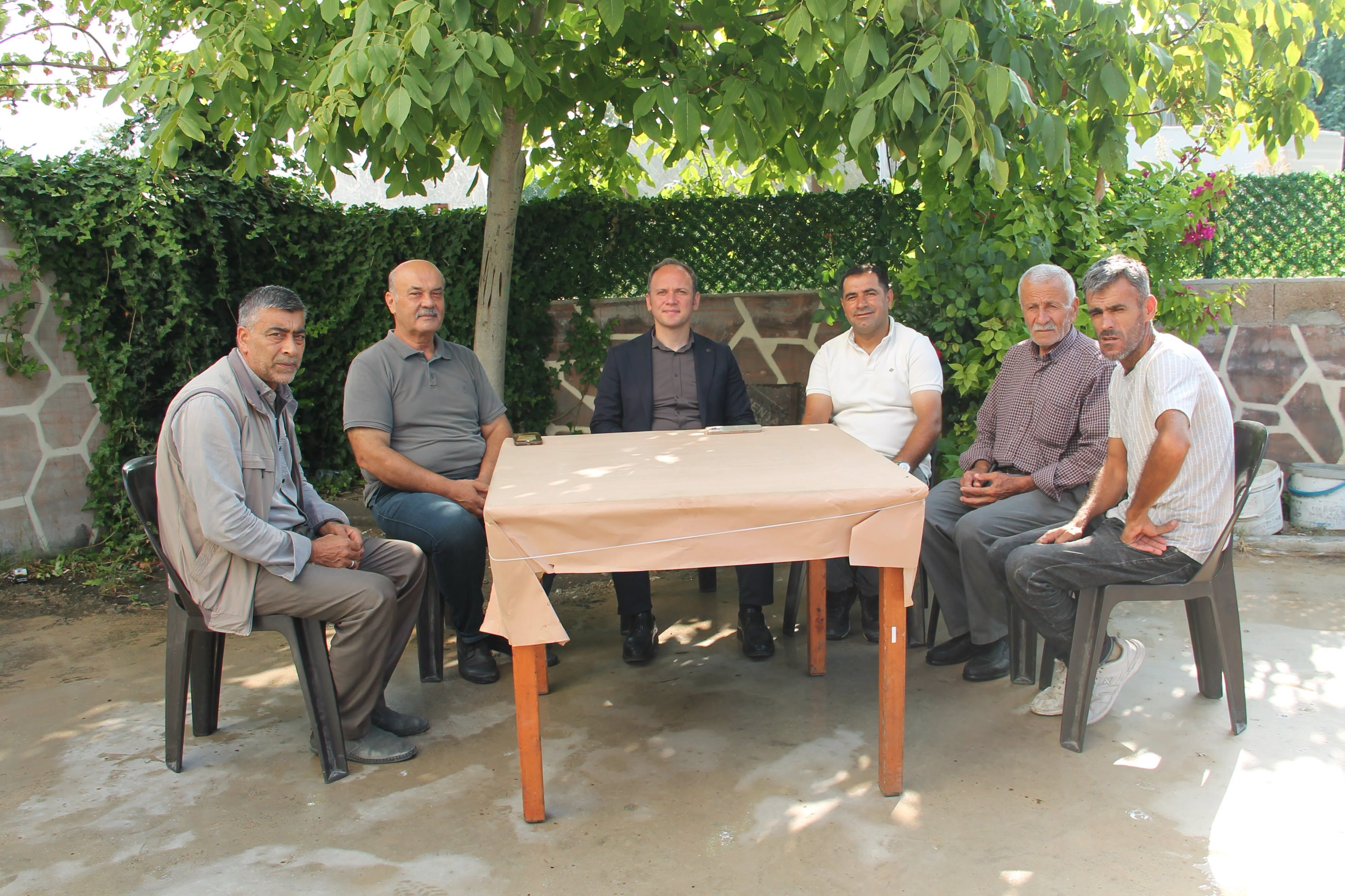Erzin Kaymakamı Akpınar’dan Muhtar Karakuzu’ya Ziyaret
