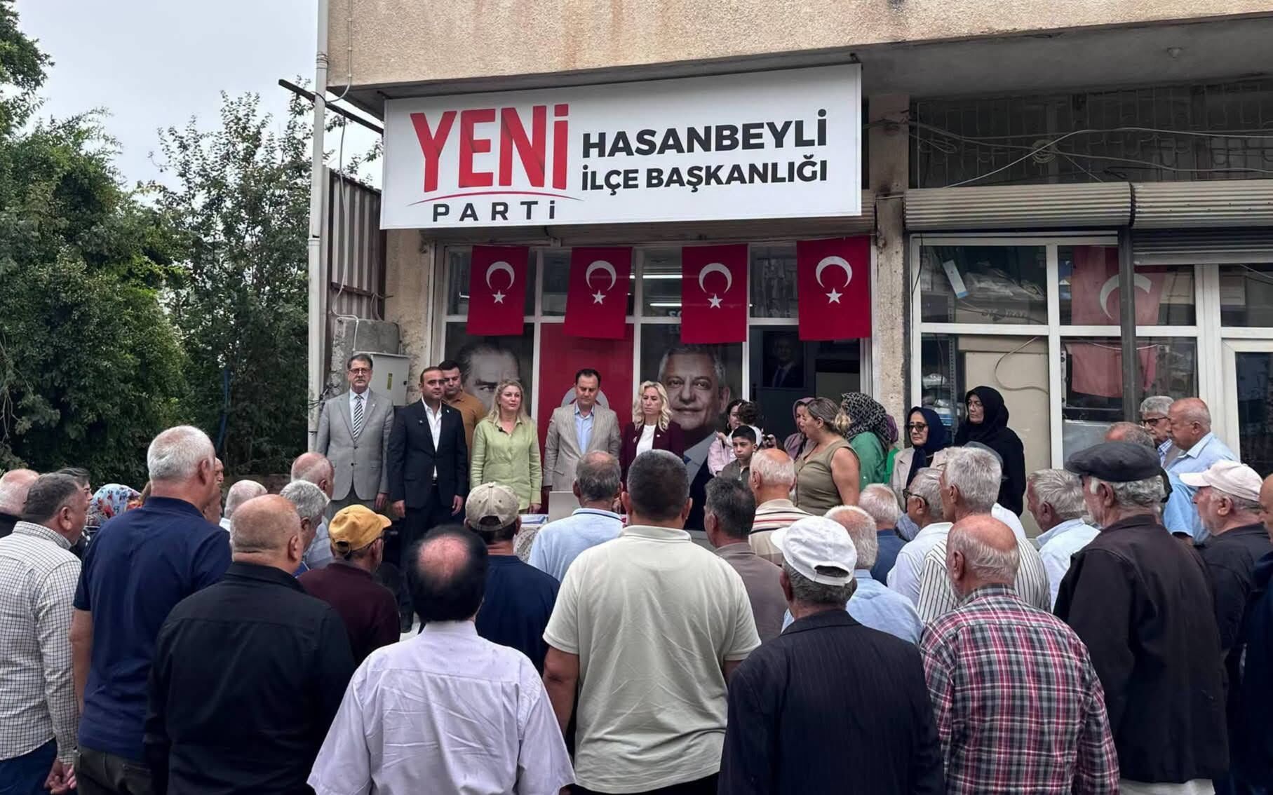 Yeni Parti Hasanbeyli İlçe Binası Açıldı