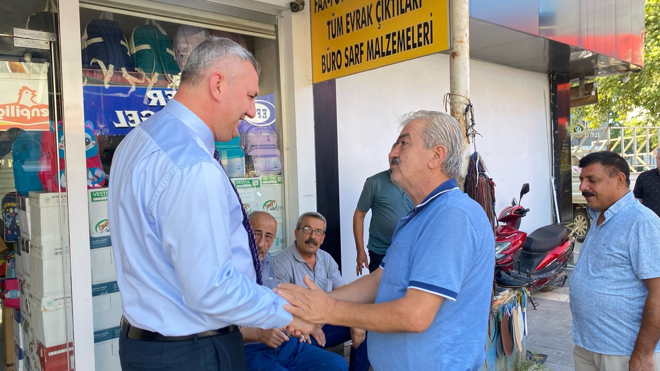 Başkan Mustafa İba’dan esnafa bereket ziyareti