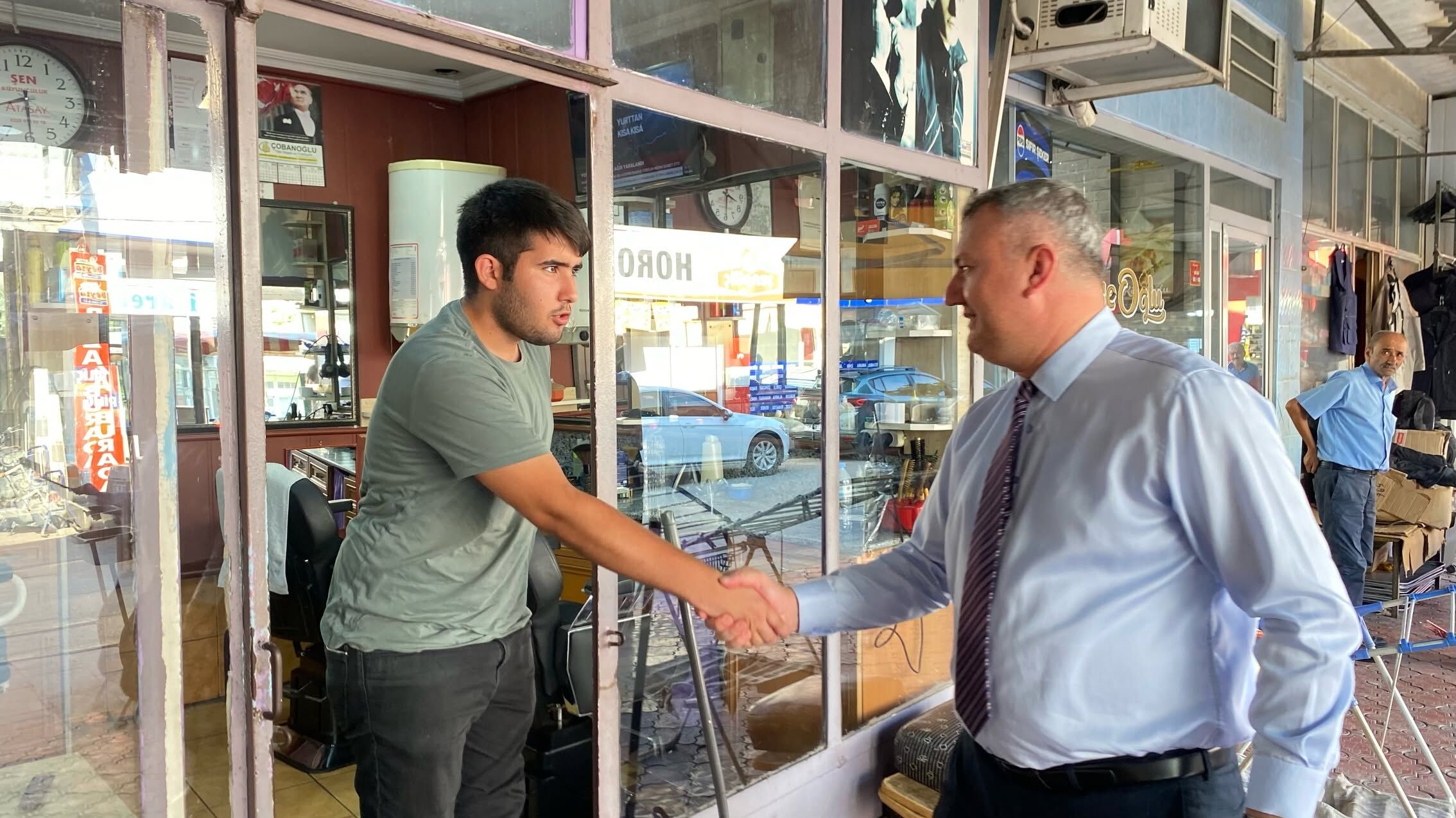 Başkan Mustafa İba’dan esnafa bereket ziyareti
