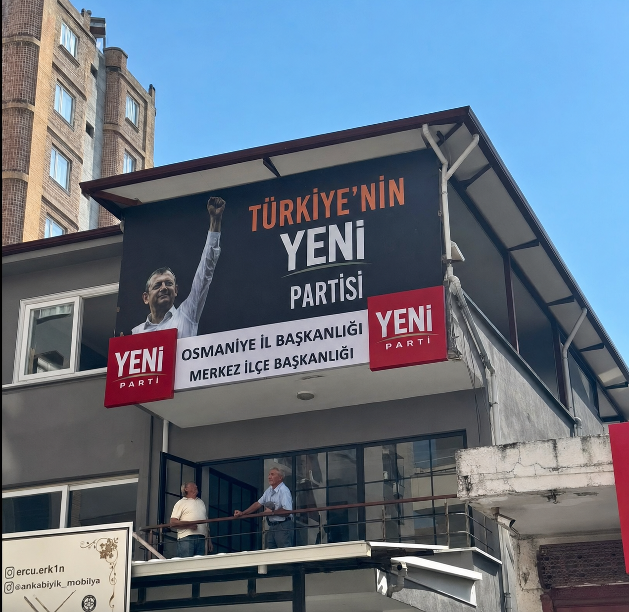 YENİ Parti Osmaniye’de Tabelasını Astı