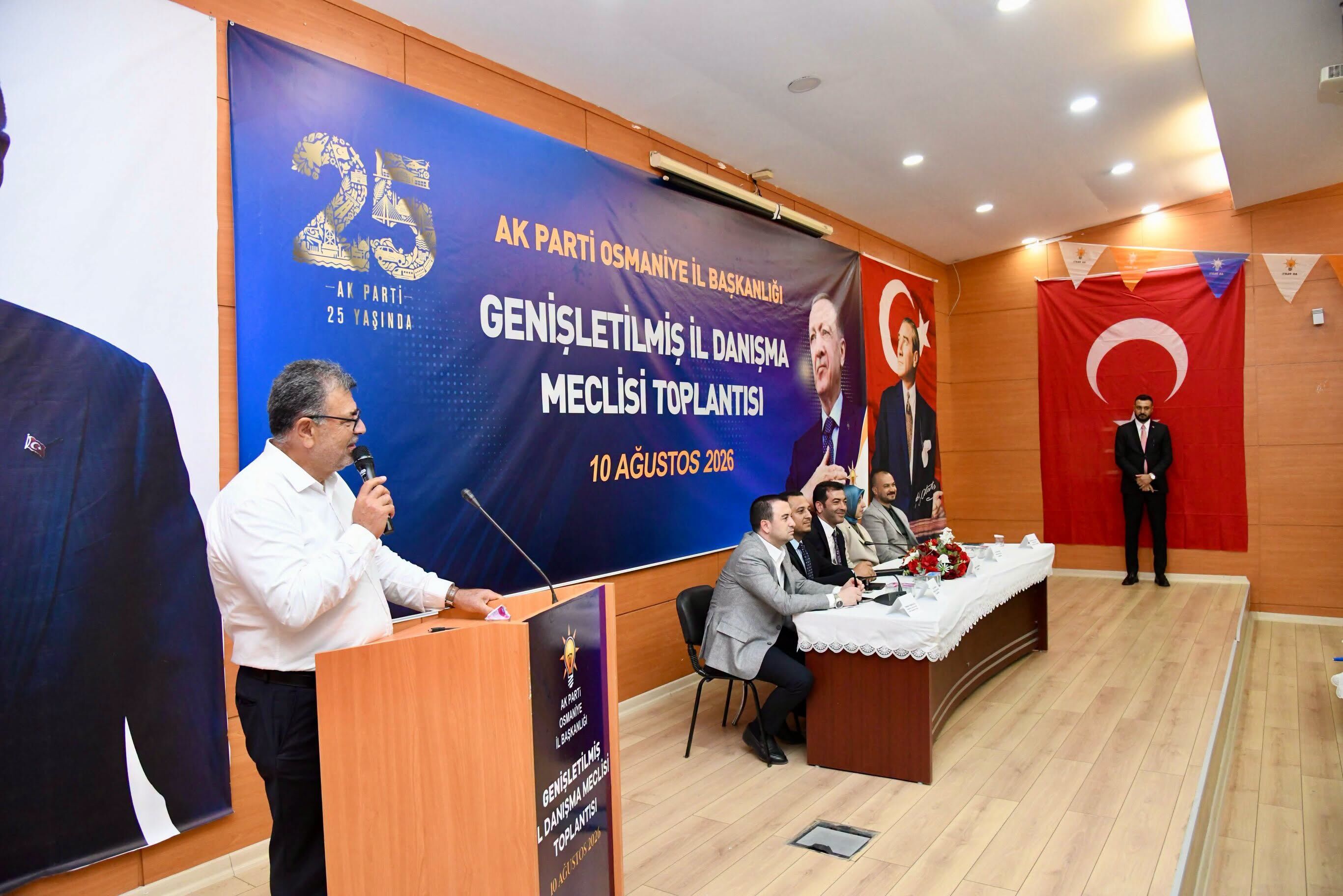 Ak Parti Osmaniye İl Başkanı Ali Binboğa