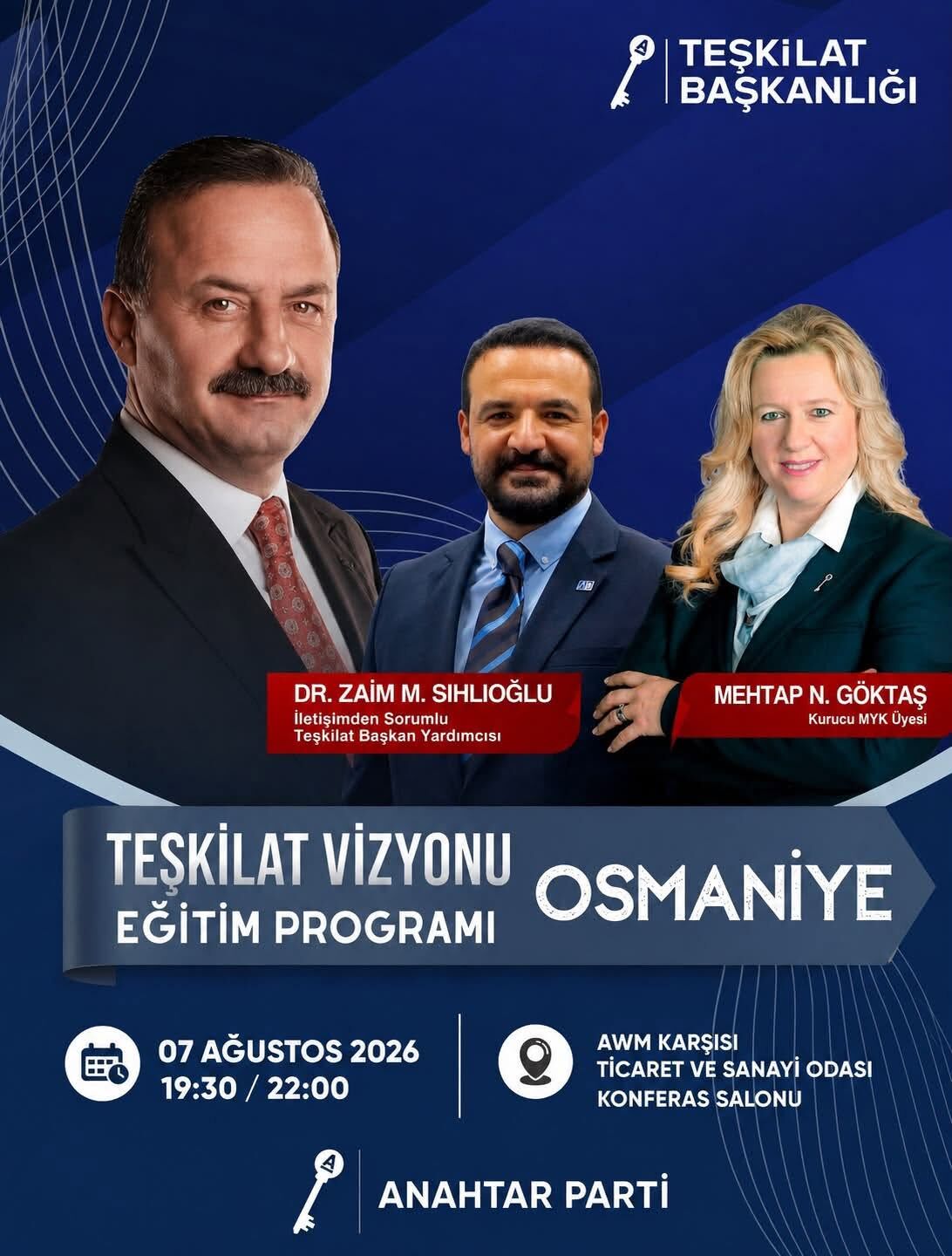 Anahtar Parti Osmaniye'de Eğitim Programı Düzenliyor (2)