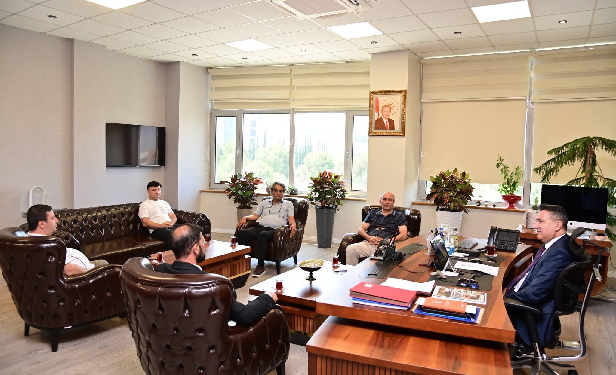Askf Yönetiminden Rektör Turgay Uzun’a Ziyaret (6)