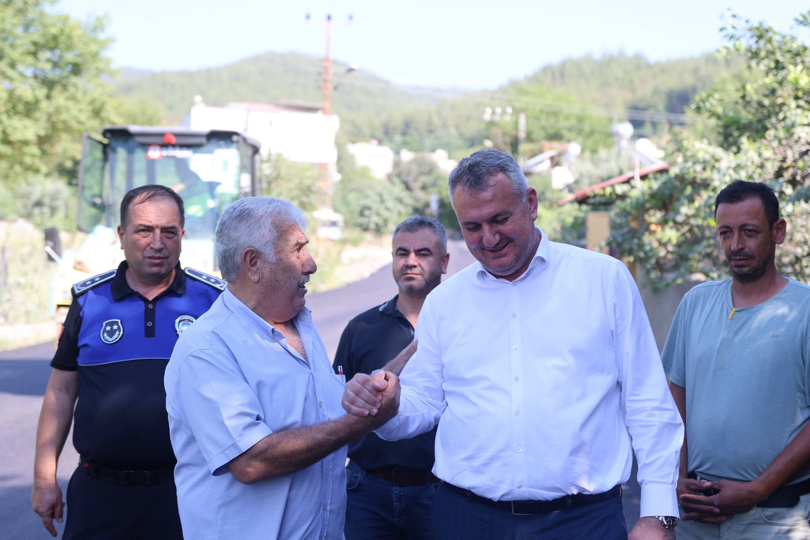 Başkan İba Asfalt Çalışmalarını İnceledi (1)