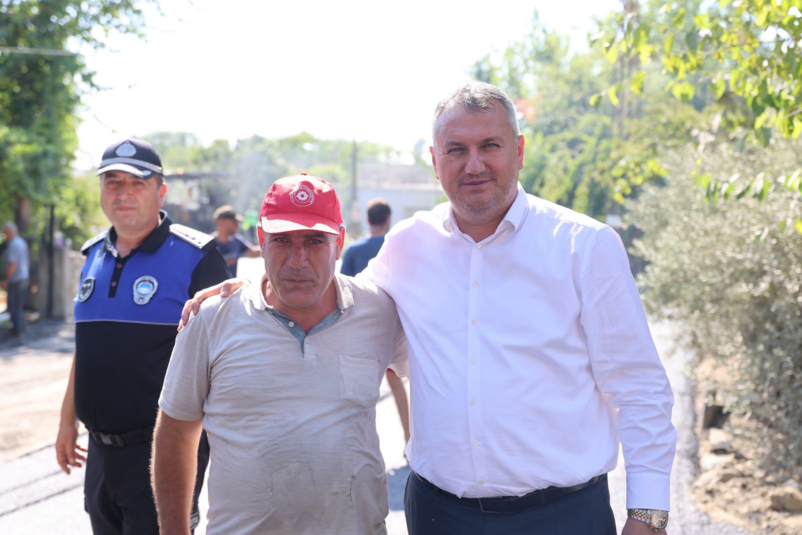 Başkan İba Asfalt Çalışmalarını İnceledi (4)