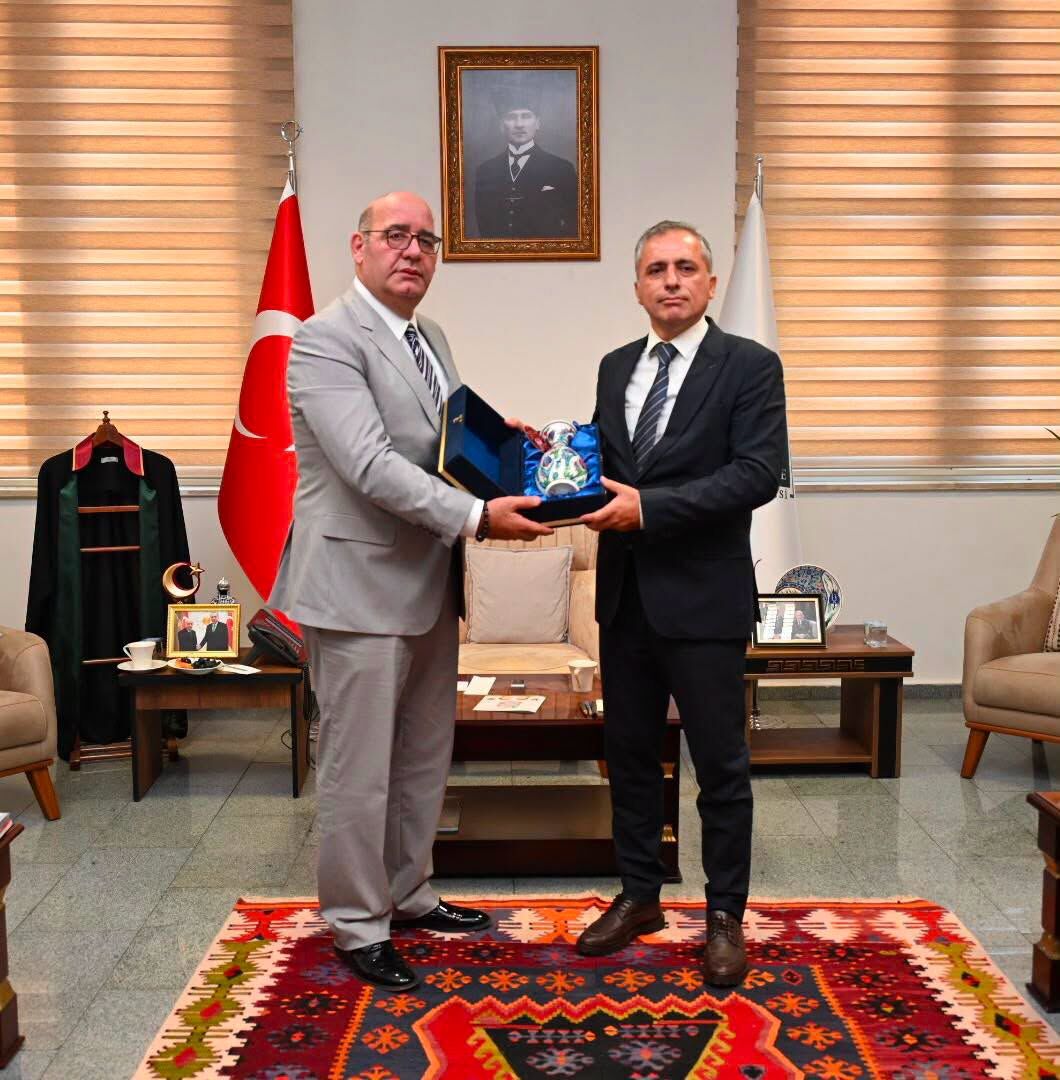 Birlik Başkanı Yalçın’dan Belediye Başkanı Çenet’e Ziyaret