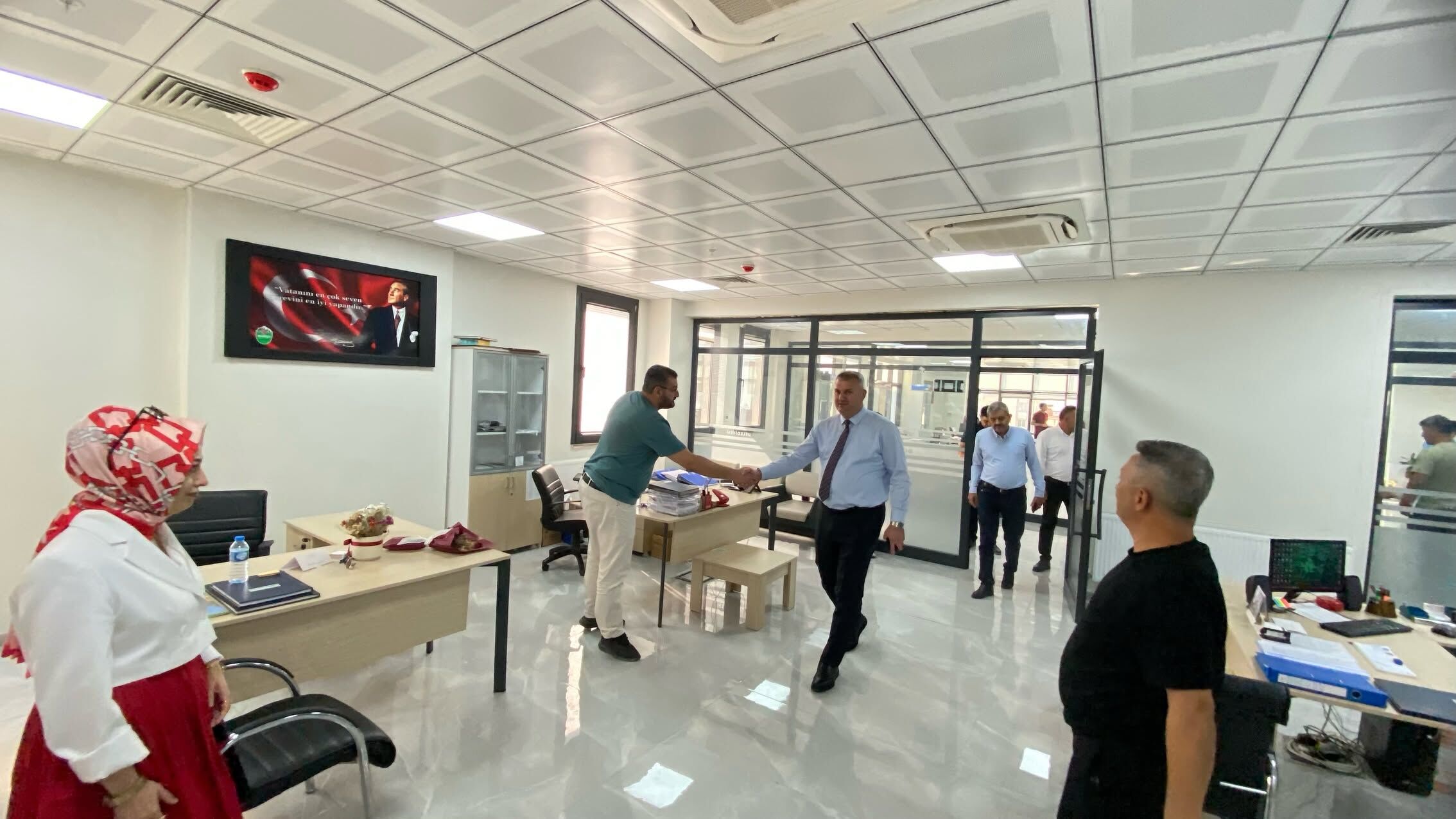 Düziçi’de Başkan İba’dan Belediye Birimlerine Ziyaret (2)