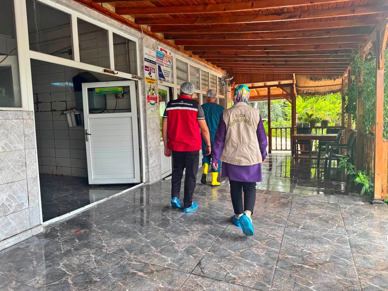 Düziçi’nde Süt Tesisine Sıkı Gıda Denetimi Yapıldı2