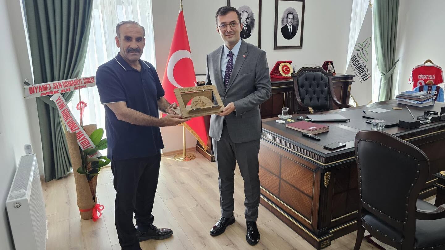 Hasanbeyli Kaymakamı Yelli’ye Hayırlı Olsun Ziyareti2