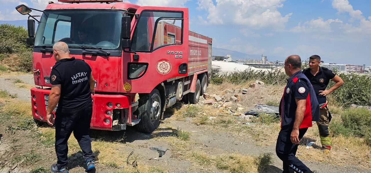 Hatay Antakya’da Sazlık Yangını Kısa Sürede Söndürüldü4
