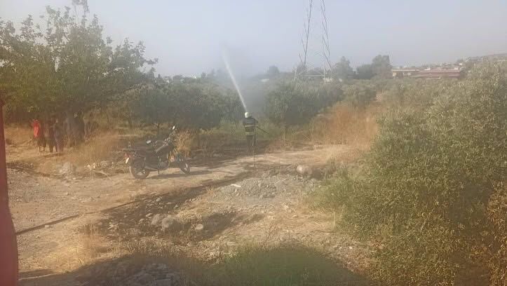 Hatay Arsuz’da Bahçe Yangını Kısa Sürede Söndürüldü10