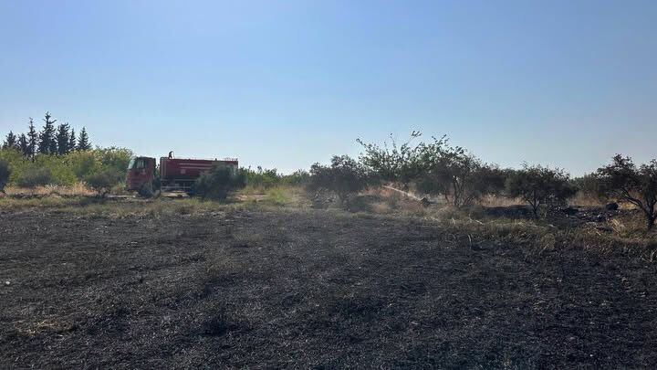 Hatay Arsuz’da Bahçe Yangını Kısa Sürede Söndürüldü11