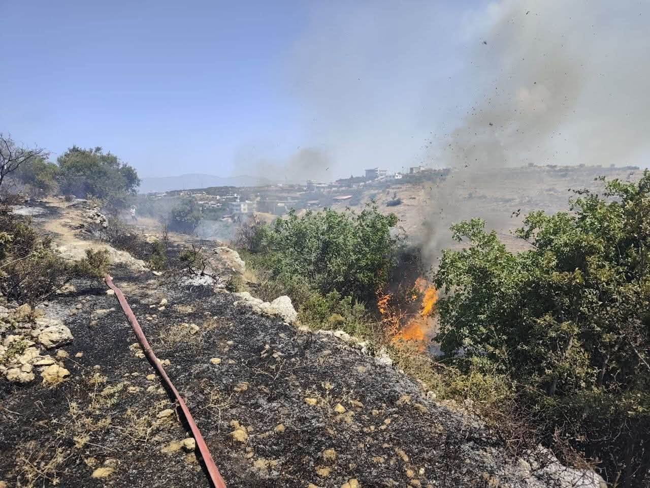 Hatay Defne’de Makilik Alan Yangını Kısa Sürede Söndürüldü3