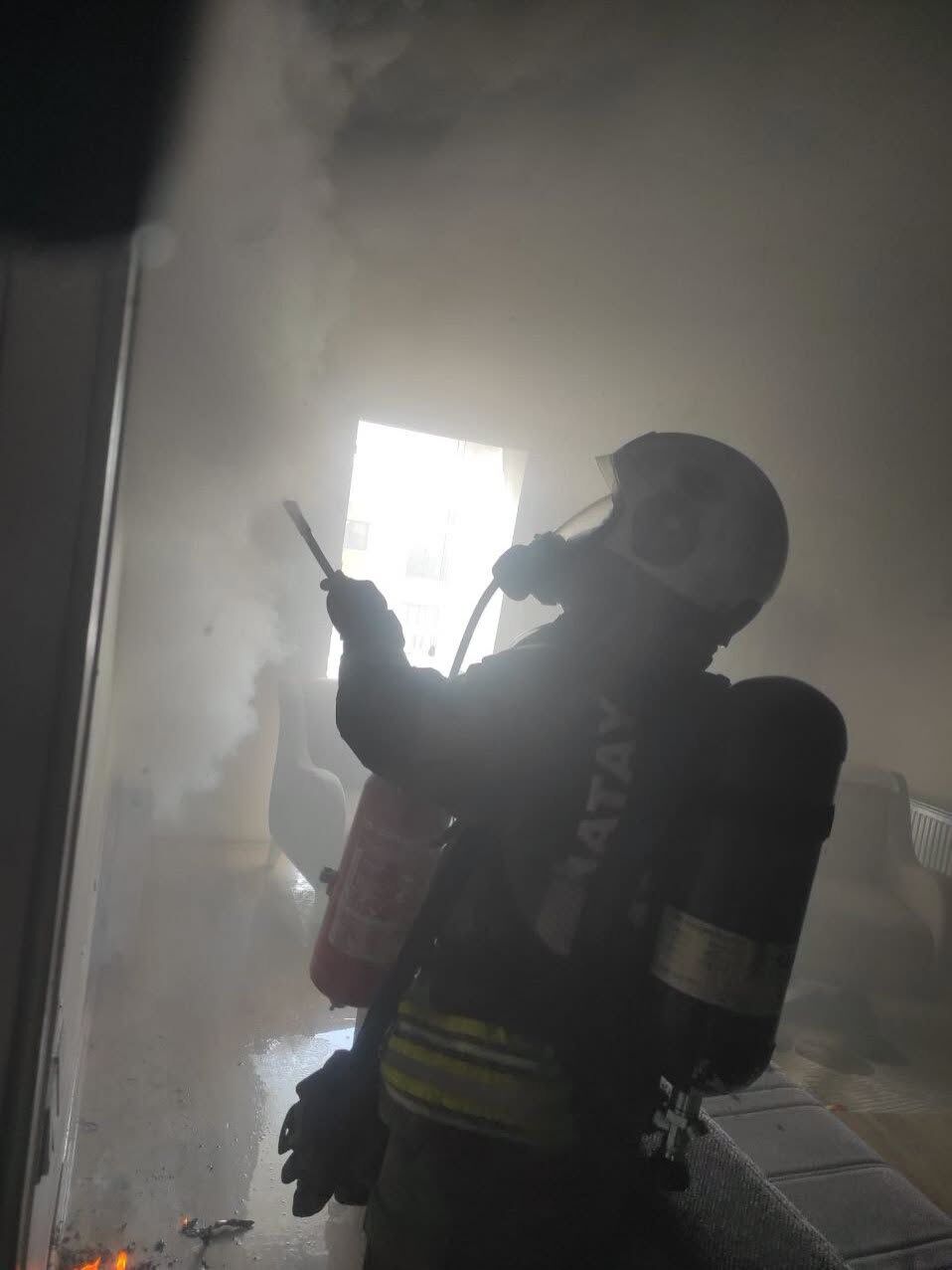 Hatay İskenderun’da Mesken Yangını Paniğe Neden Oldu2