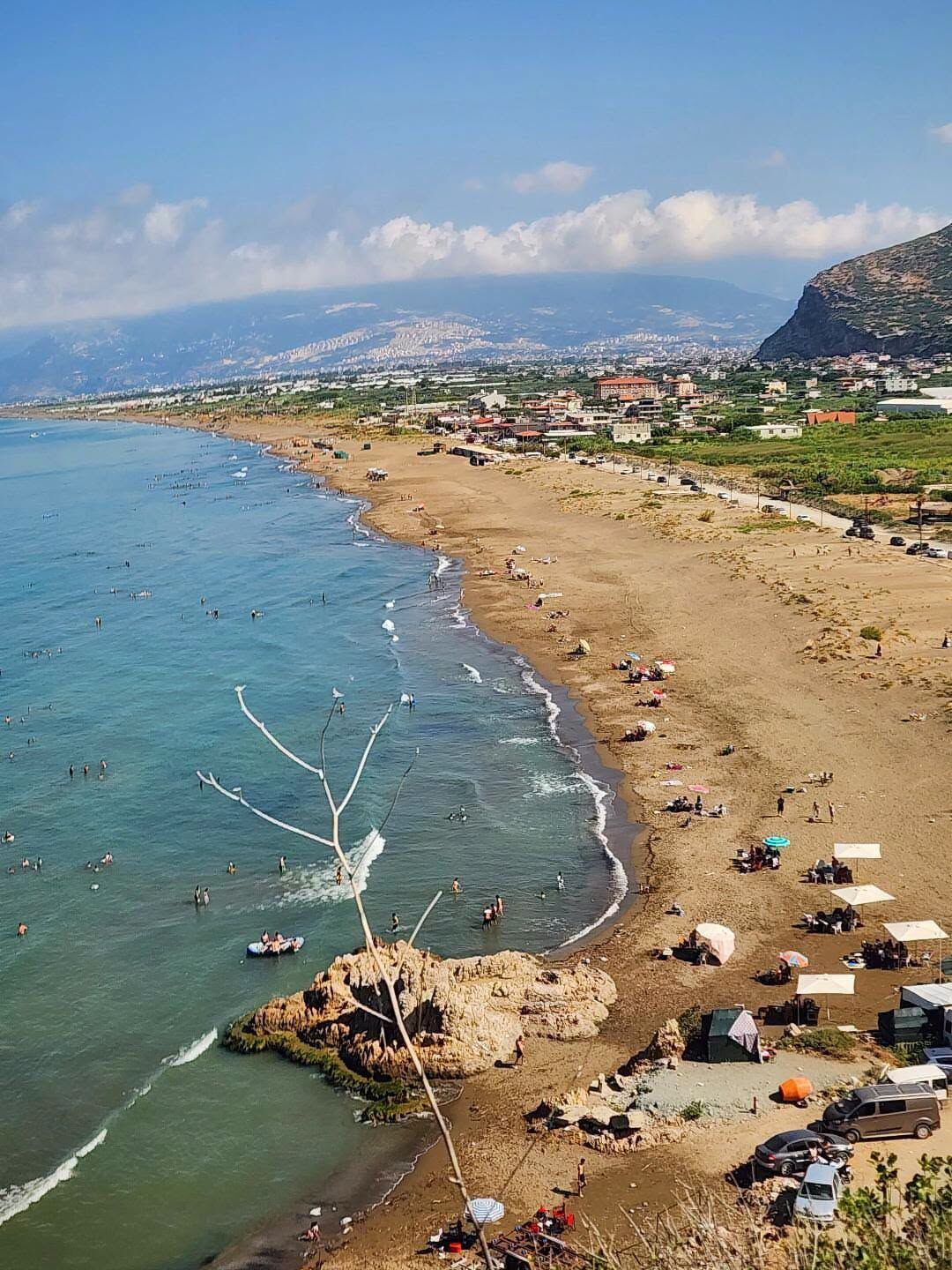 Hatay Samandağ Sahili Yazın Ziyaretçi Akınına Uğruyor4