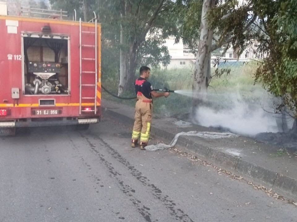 Hatay’da Dört İlçede Çıkan Yangınlar Söndürüldü5