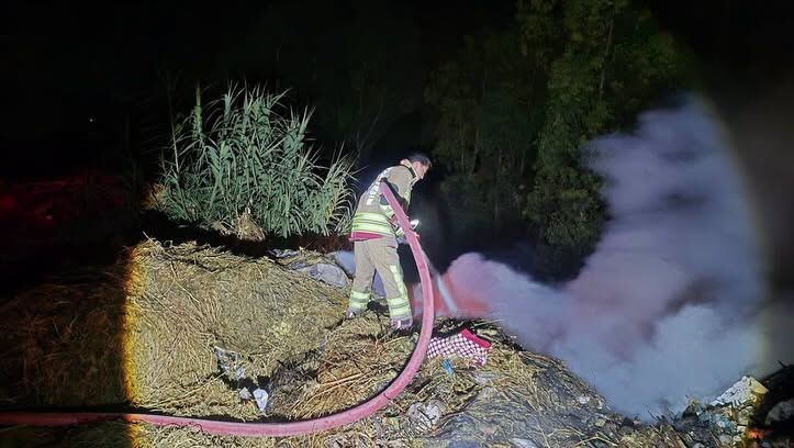Hatay’da Otluk Ve Çöplük Alan Yangını Kontrol Altına Alındı2