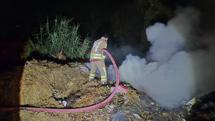 Hatay’da Otluk Ve Çöplük Alan Yangını Kontrol Altına Alındı5