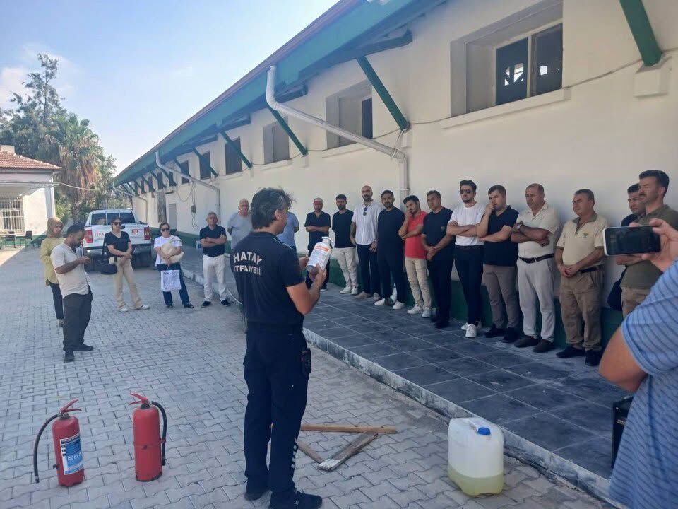 Hbb İtfaiyesinden Tmo Personeline Yangın Eğitimi2