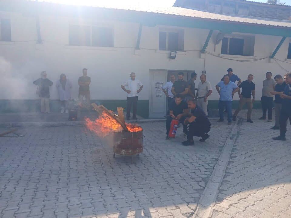 Hbb İtfaiyesinden Tmo Personeline Yangın Eğitimi5