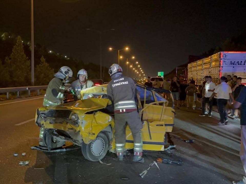İskenderun'da Kaza Alarmı 3 Kişi Kurtarıldı3