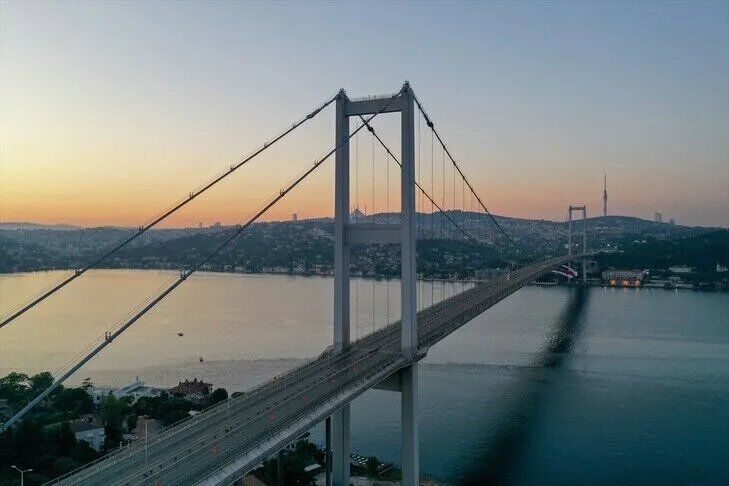 İstanbul’da 15 Temmuz Köprüsü Gece Saatlerinde Kapanacak2