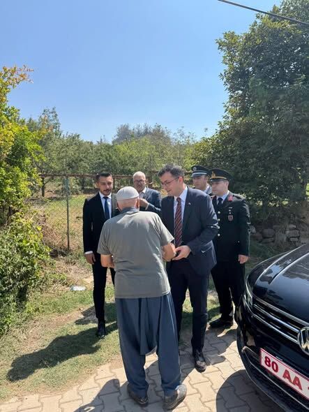 Kaymakam Yelli’den 30 Ağustos’ta Şehit Ailesine Ziyaret (1)