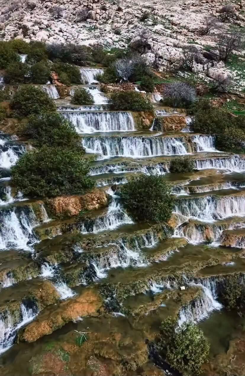 Mardin Emrut Şelaleleri Doğaseverlerin Gözdesi Oldu