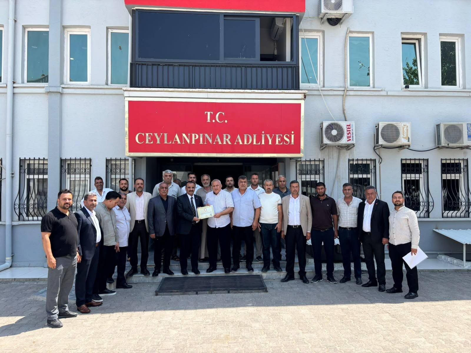Mhp Ceylanpınar İlçe Teşkilatı Mazbatasını Aldı4