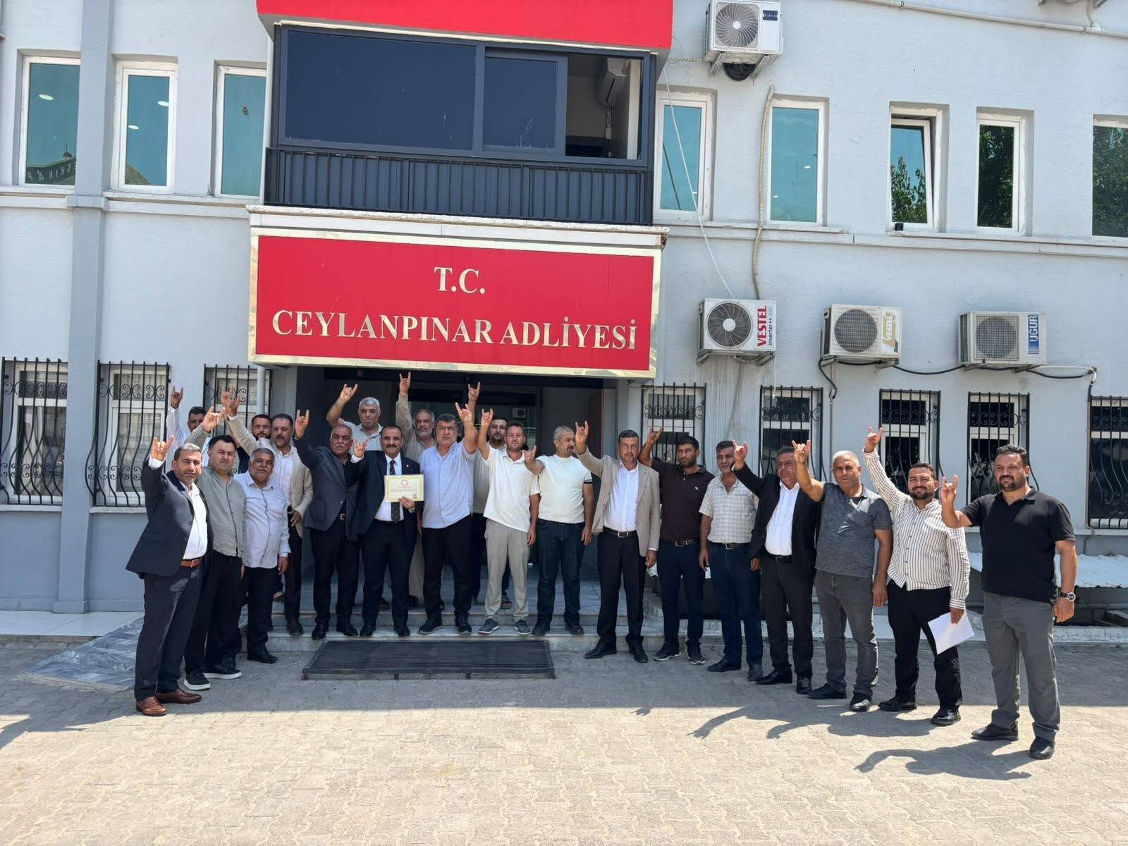Mhp Ceylanpınar İlçe Teşkilatı Mazbatasını Aldı5