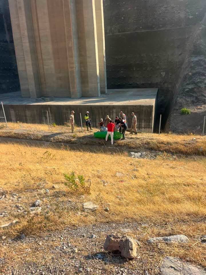 Nurdağı Otoyol Viyadüğünde Feci Kaza 2 Ölü (1)