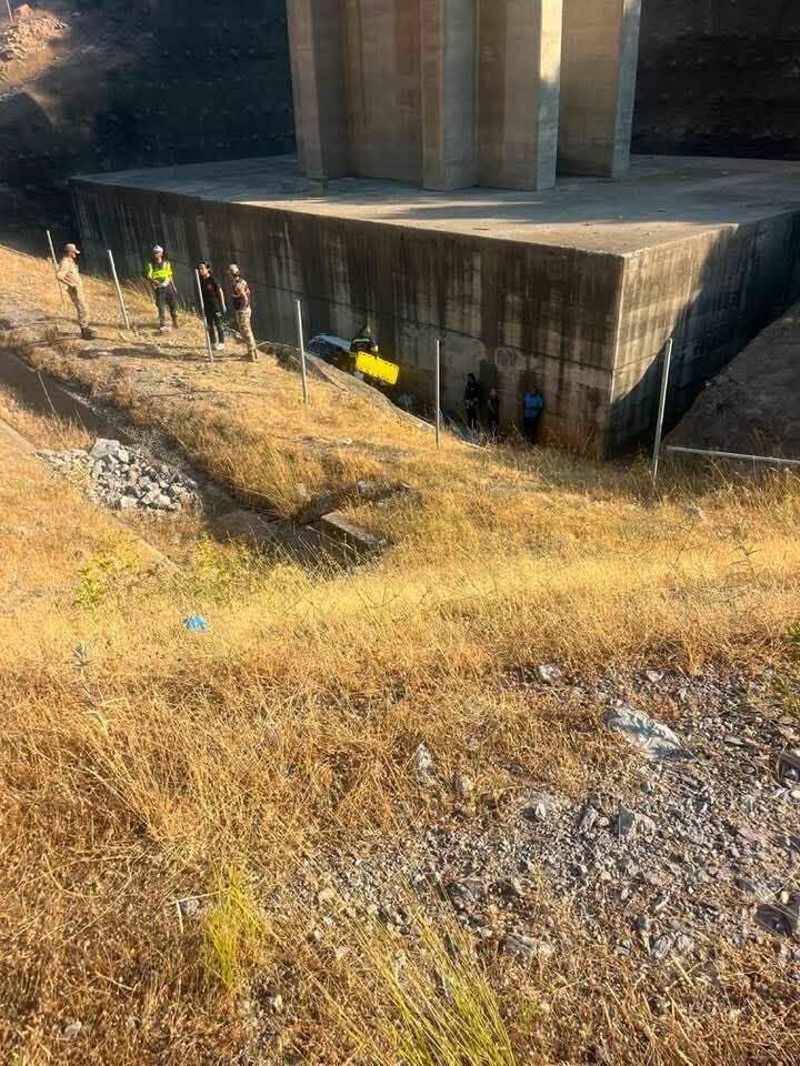 Nurdağı Otoyol Viyadüğünde Feci Kaza 2 Ölü (2)