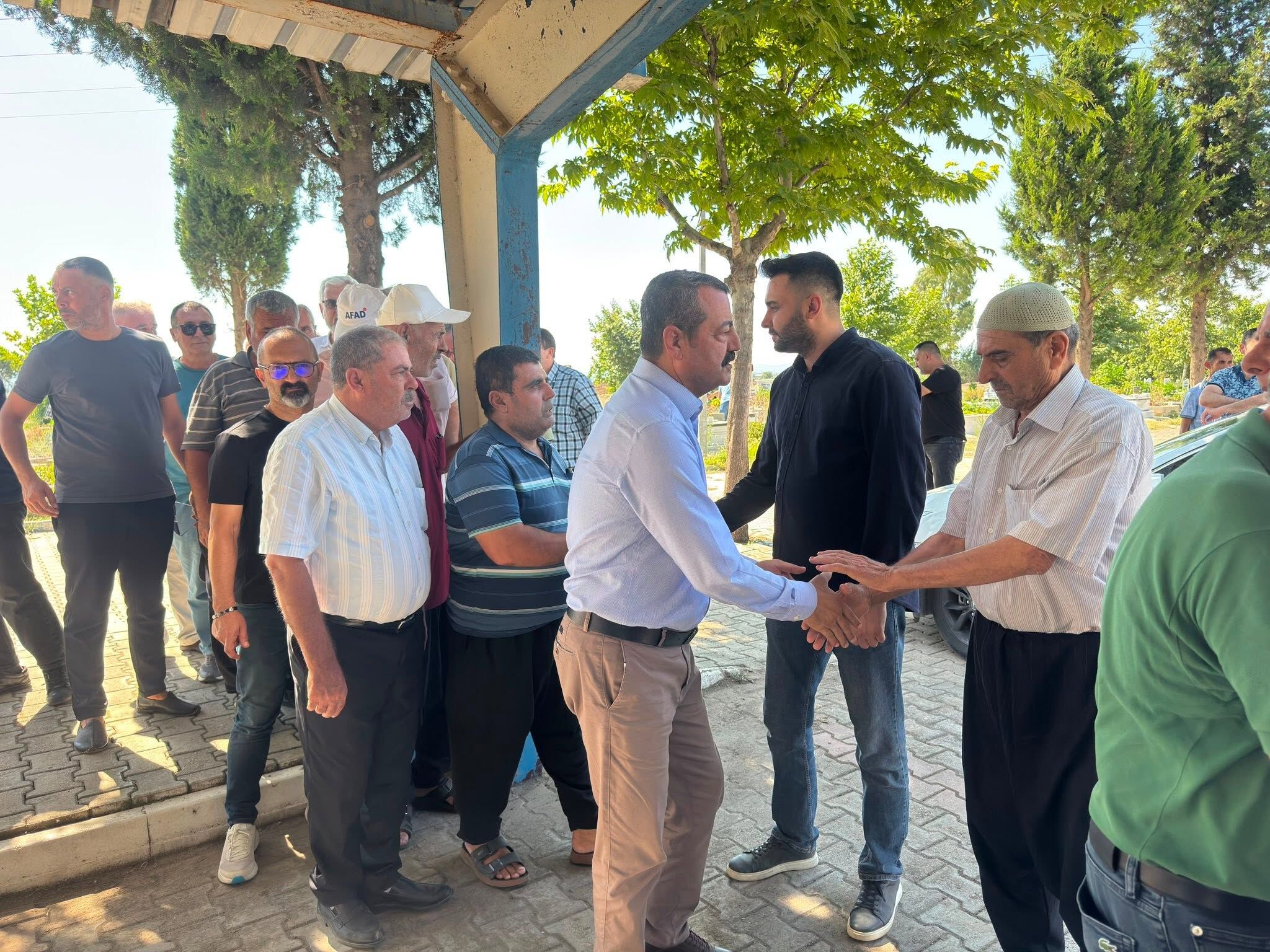 Ökkeş Aksoy Musa Matugan’ın Cenazesine Katıldı2