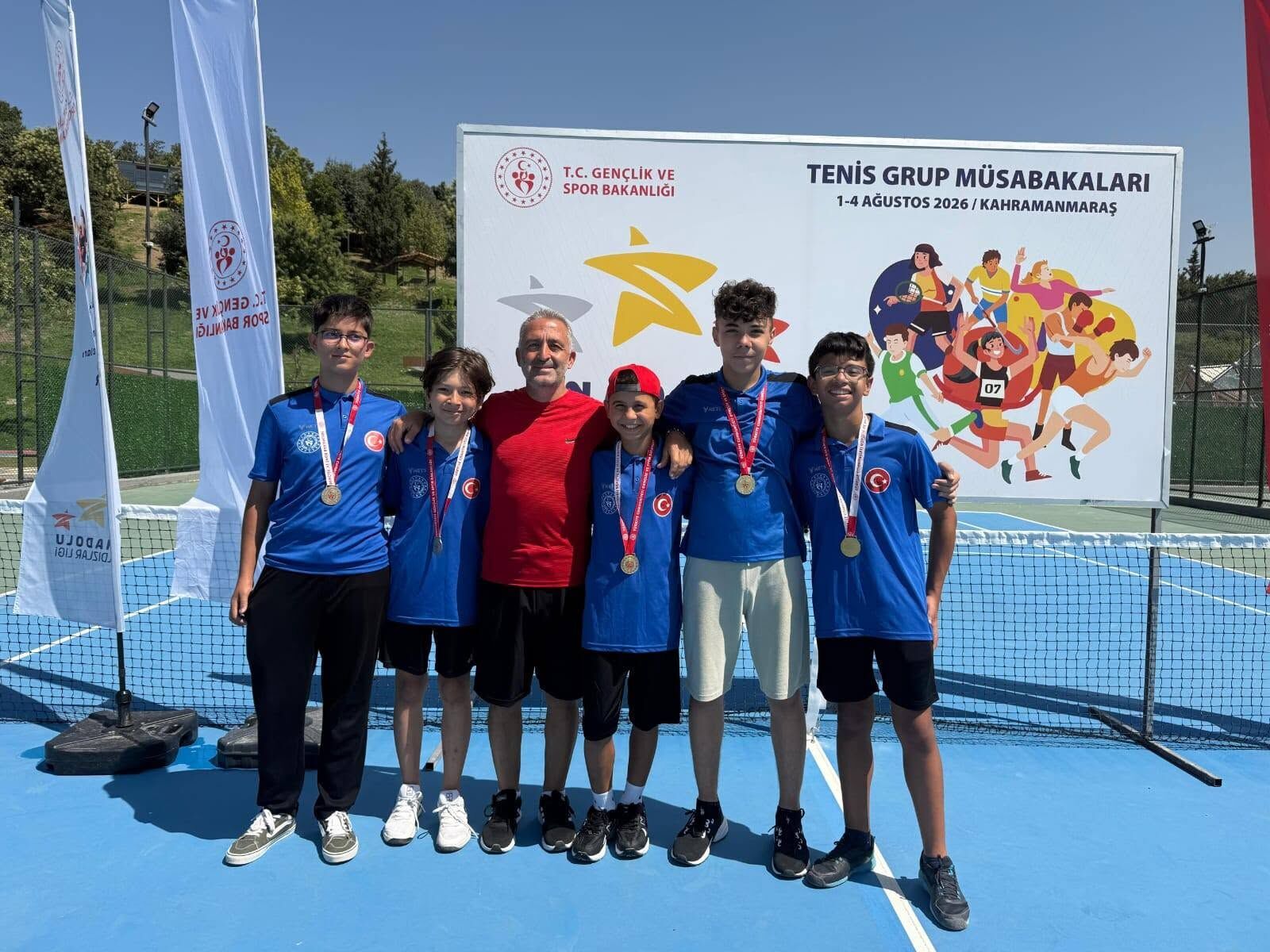 Osmaniye Tenis Takımı Anali̇g’de Yarı Finale Yükseldi2