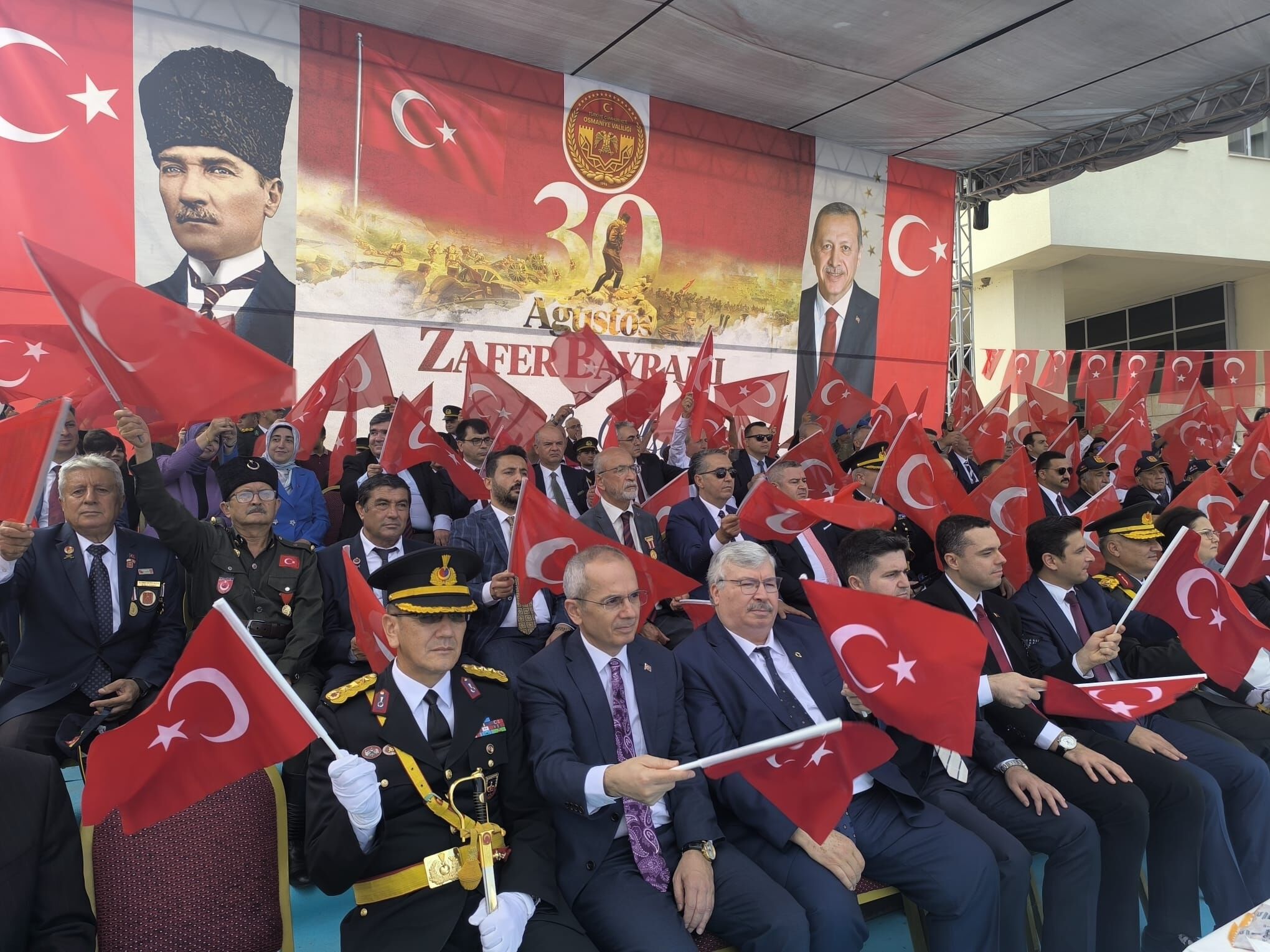Osmaniye’de 30 Ağustos Zafer Bayramı’nın 104. Yılı Kutlandı7