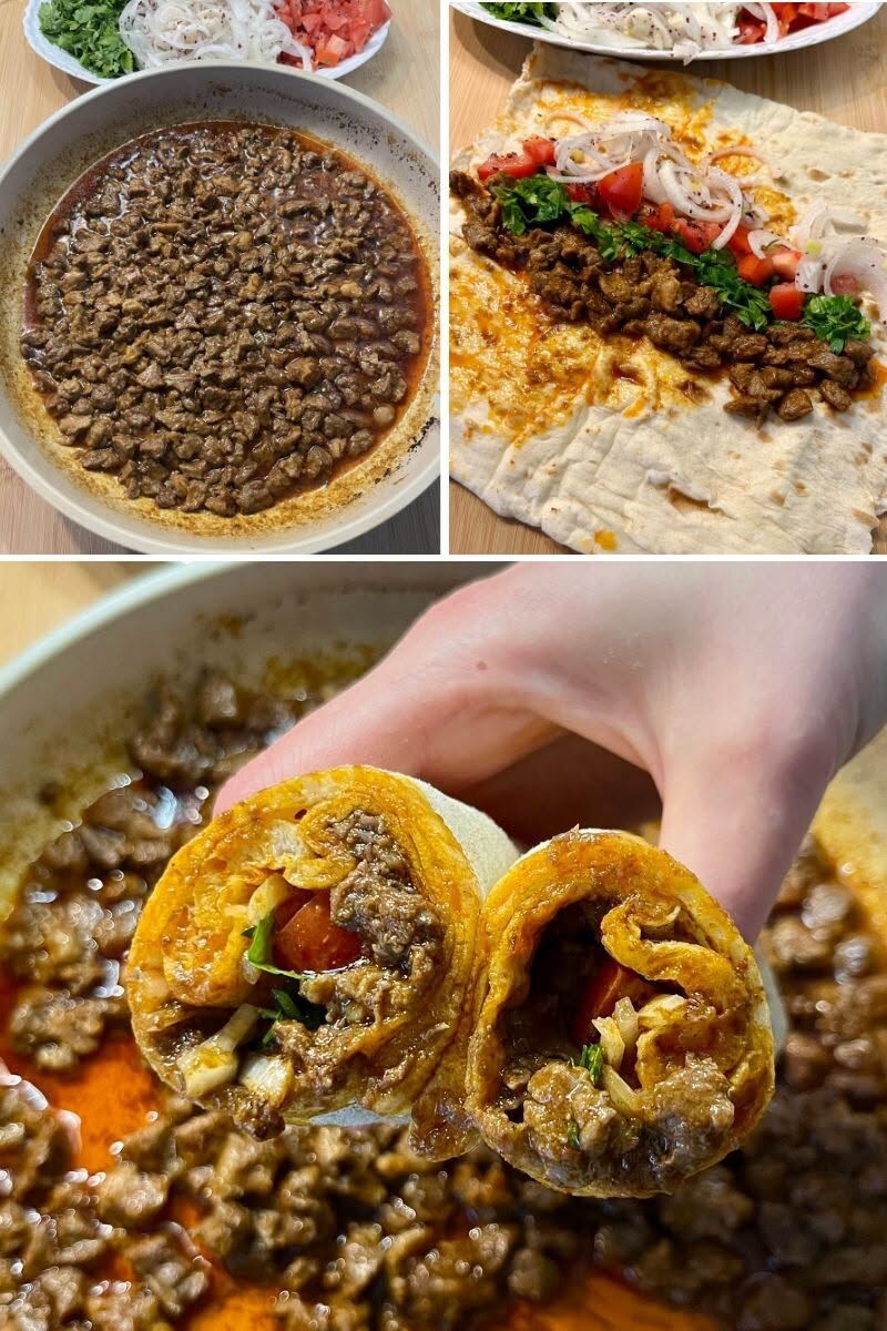 Osmaniye'de Ev Yapımı Et Tantuni Sofraların Gözdesi
