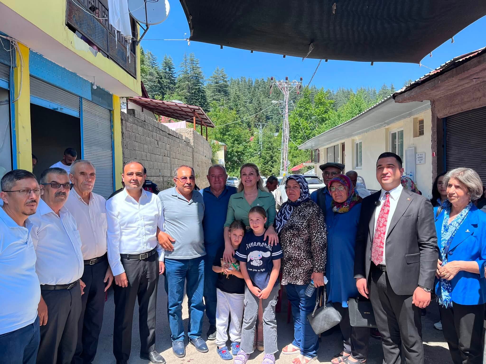 Osmaniye’de İyi̇ Parti’den Kadirli Yaylalarına Ziyaret6