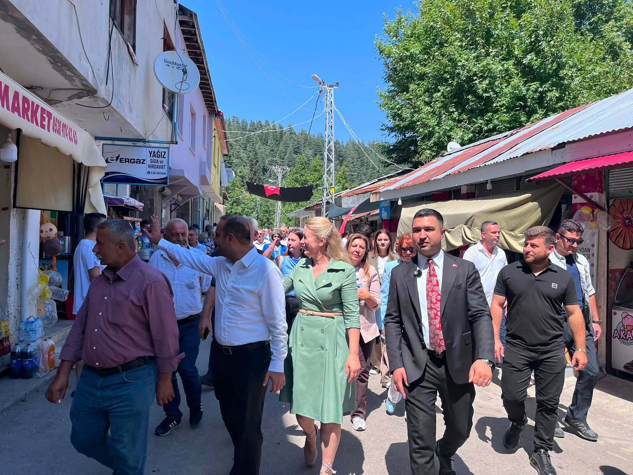 Osmaniye’de İyi̇ Parti’den Kadirli Yaylalarına Ziyaret7