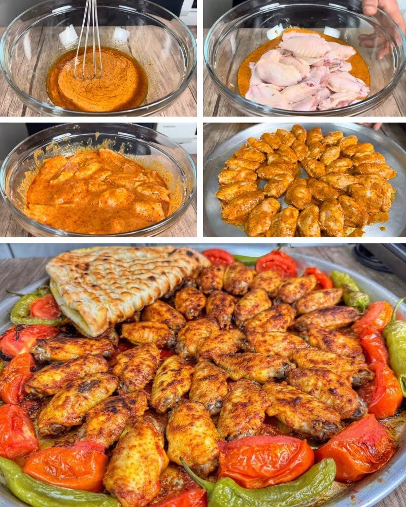 Osmaniye’de Mangal Tadında Tavuk Kanat Nasıl Yapılır