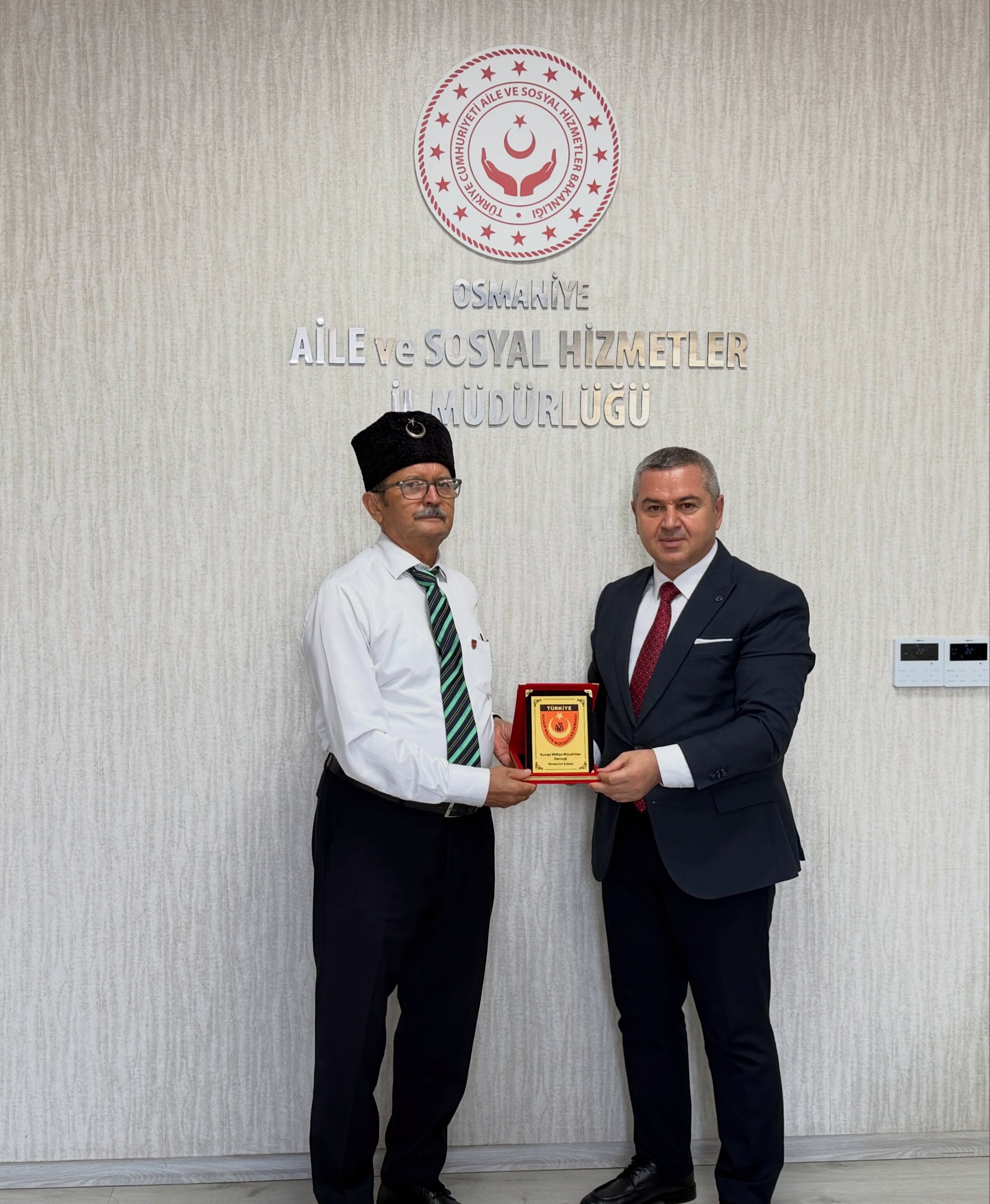 Osmaniye’de Naci Yılmaz Dernek Heyetini Ağırladı