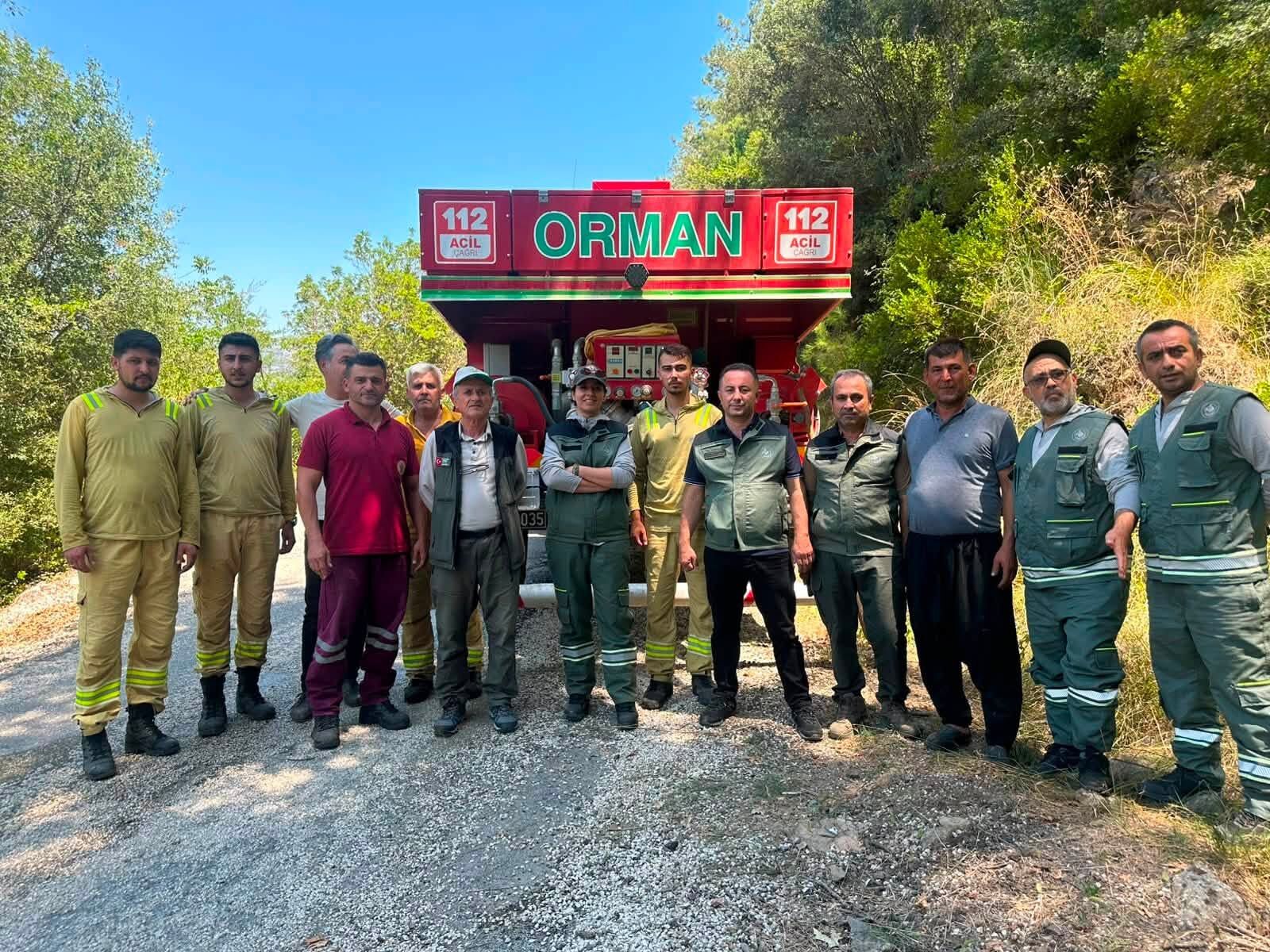 Osmaniyede Orman Yangını Büyümeden Söndürüldü5