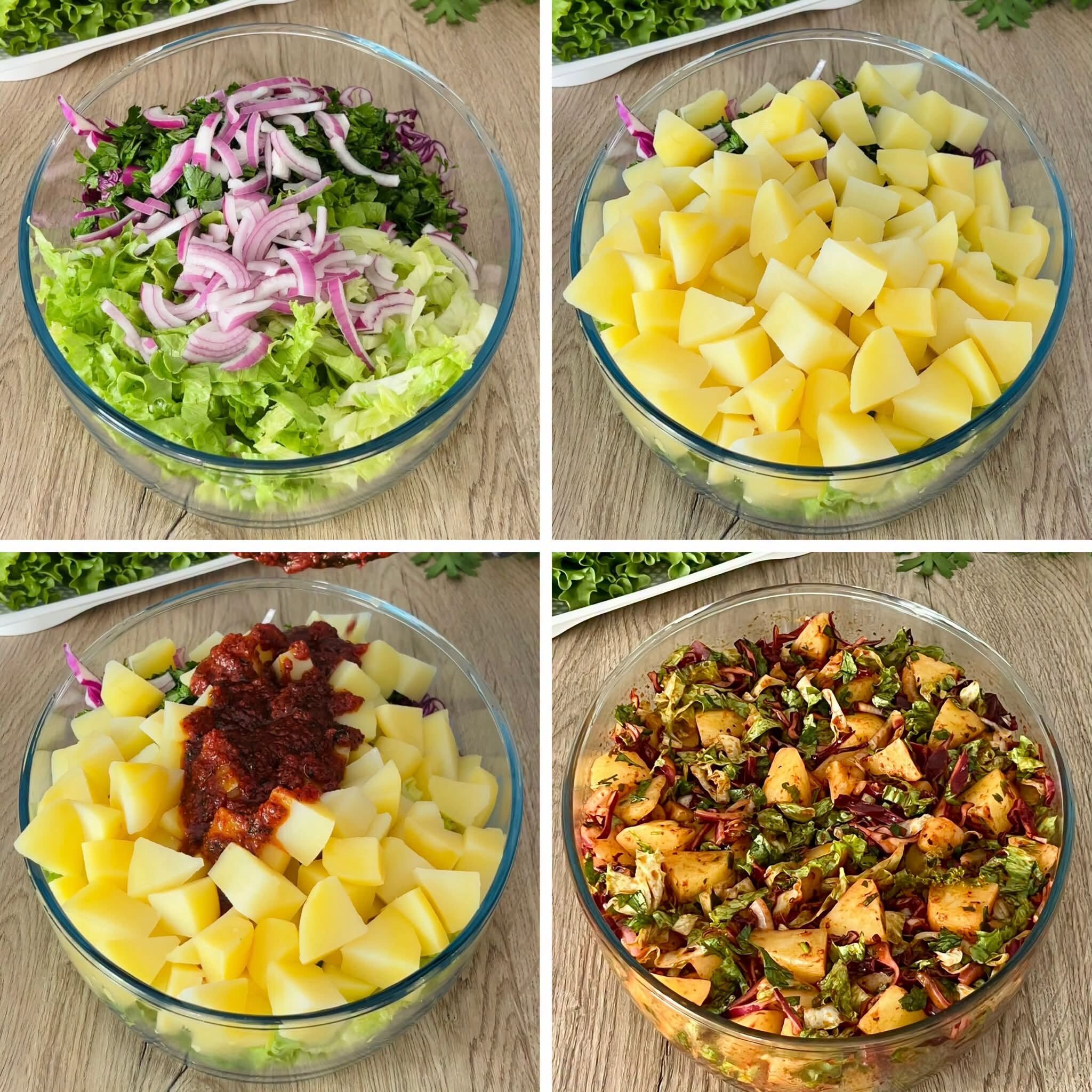 Osmaniye’de Patates Salatası Tarifi İlgi Görüyor