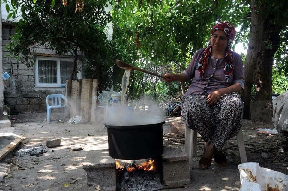 Osmaniye'de Pekmez Kazanları Kaynamaya Başladı (2)