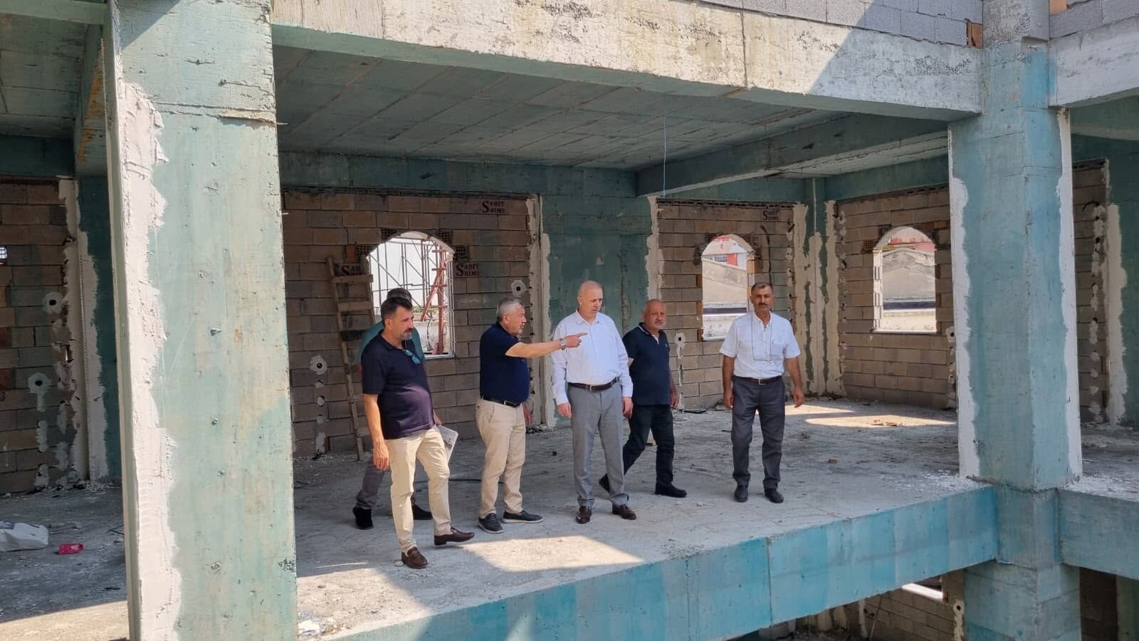 Osmaniye’de Sanayi Camii İnşaatına Yakın Takip (3)