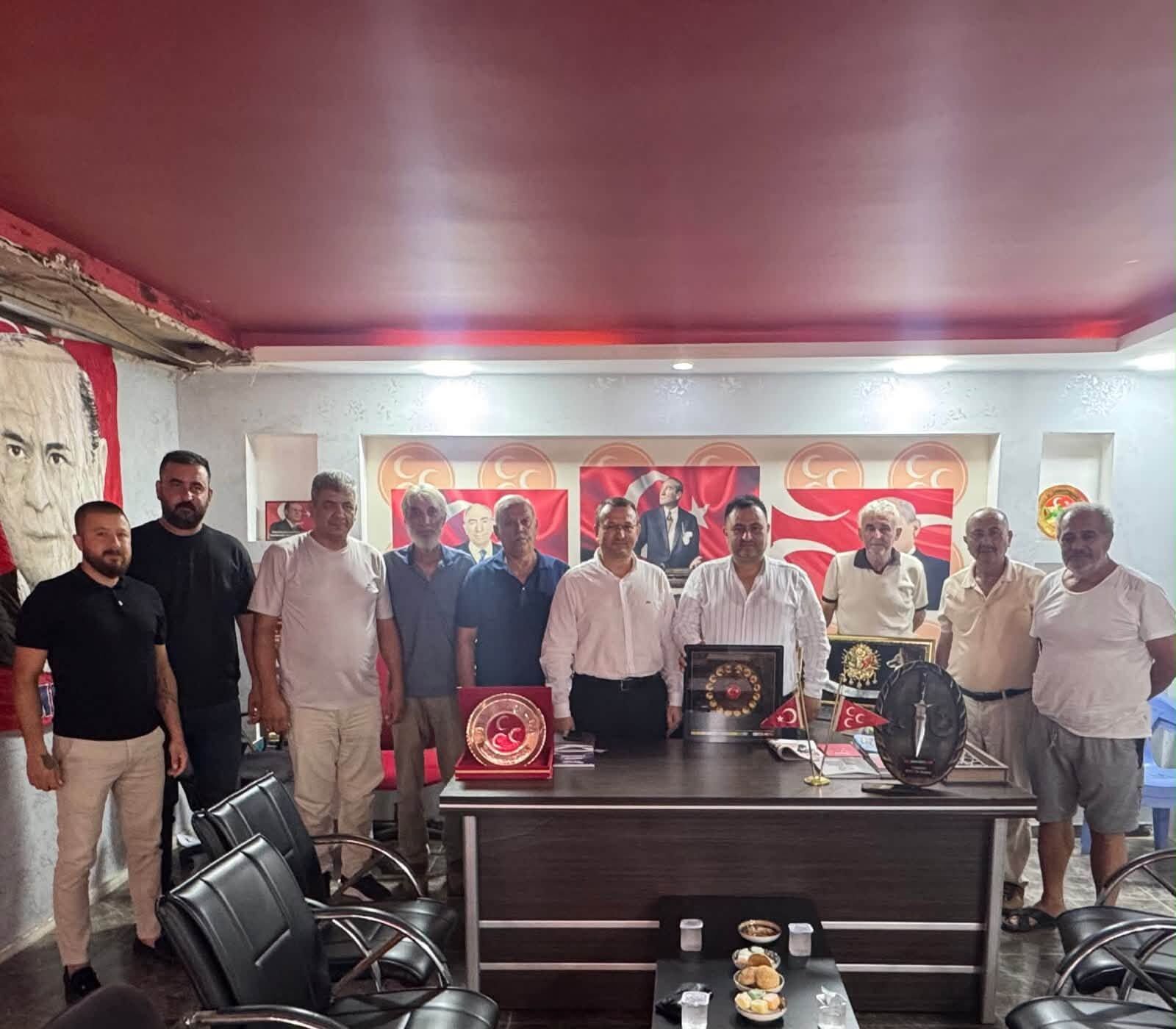 Şanal Ailesinden Mhp Toprakkale’ye Nezaket Ziyareti3