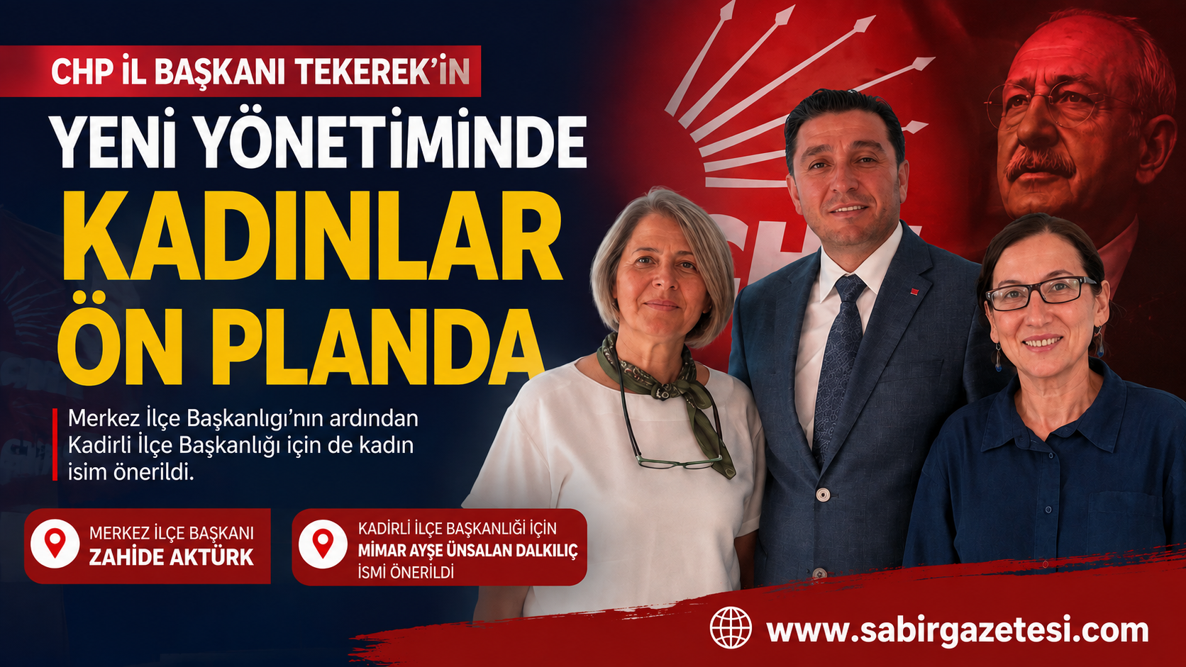 Tekerek'in Yönetiminde Kadınlar Öne Çıkıyor