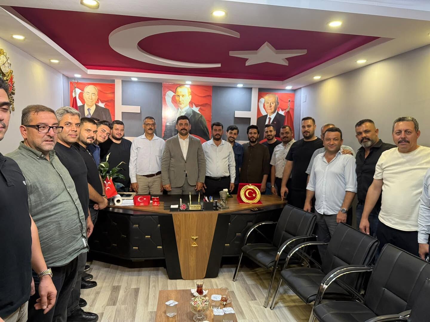 Ülkü Ocakları’ndan Mhp Dörtyol İlçe Başkanlığına Ziyaret2
