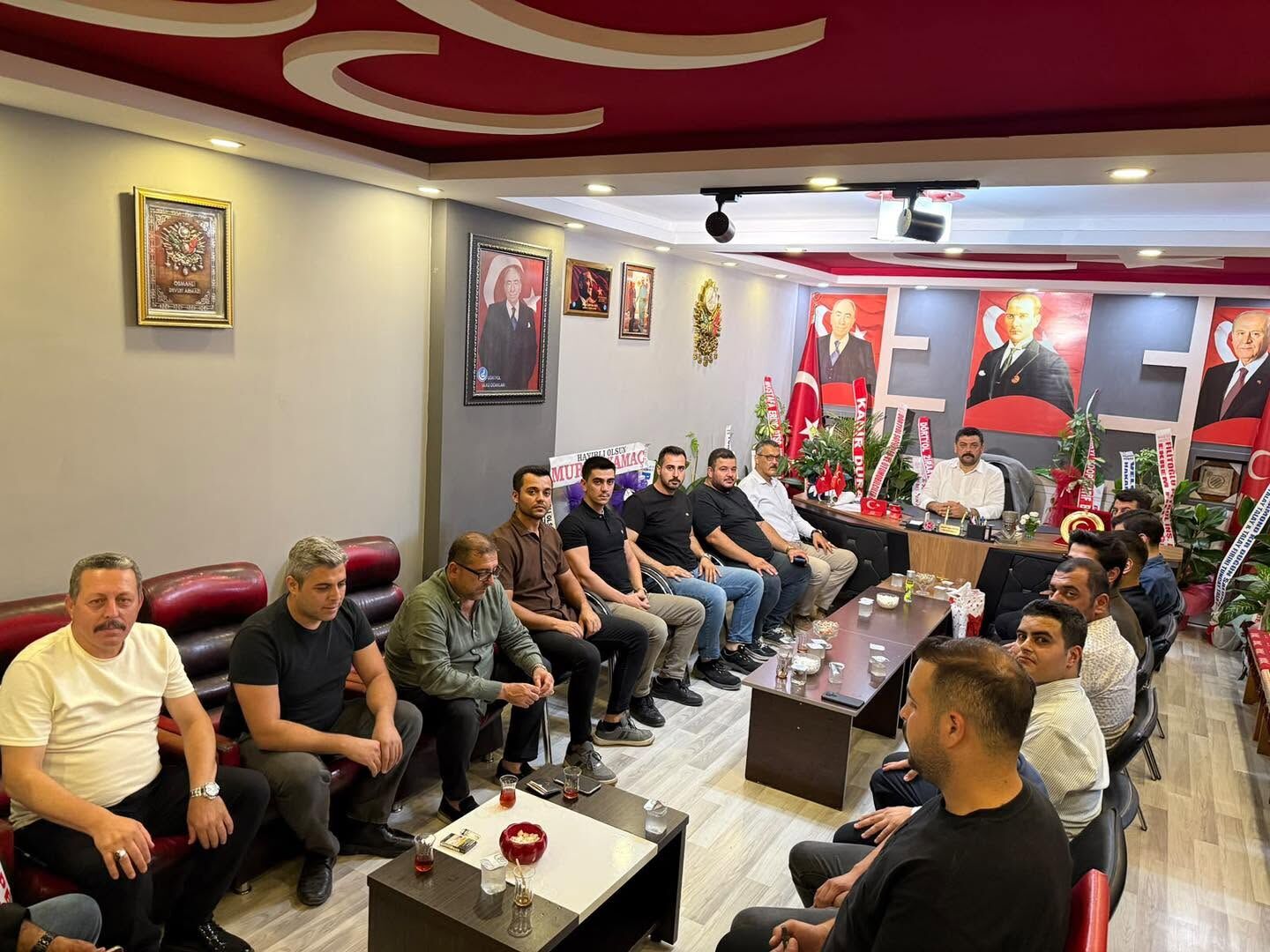 Ülkü Ocakları’ndan Mhp Dörtyol İlçe Başkanlığına Ziyaret4